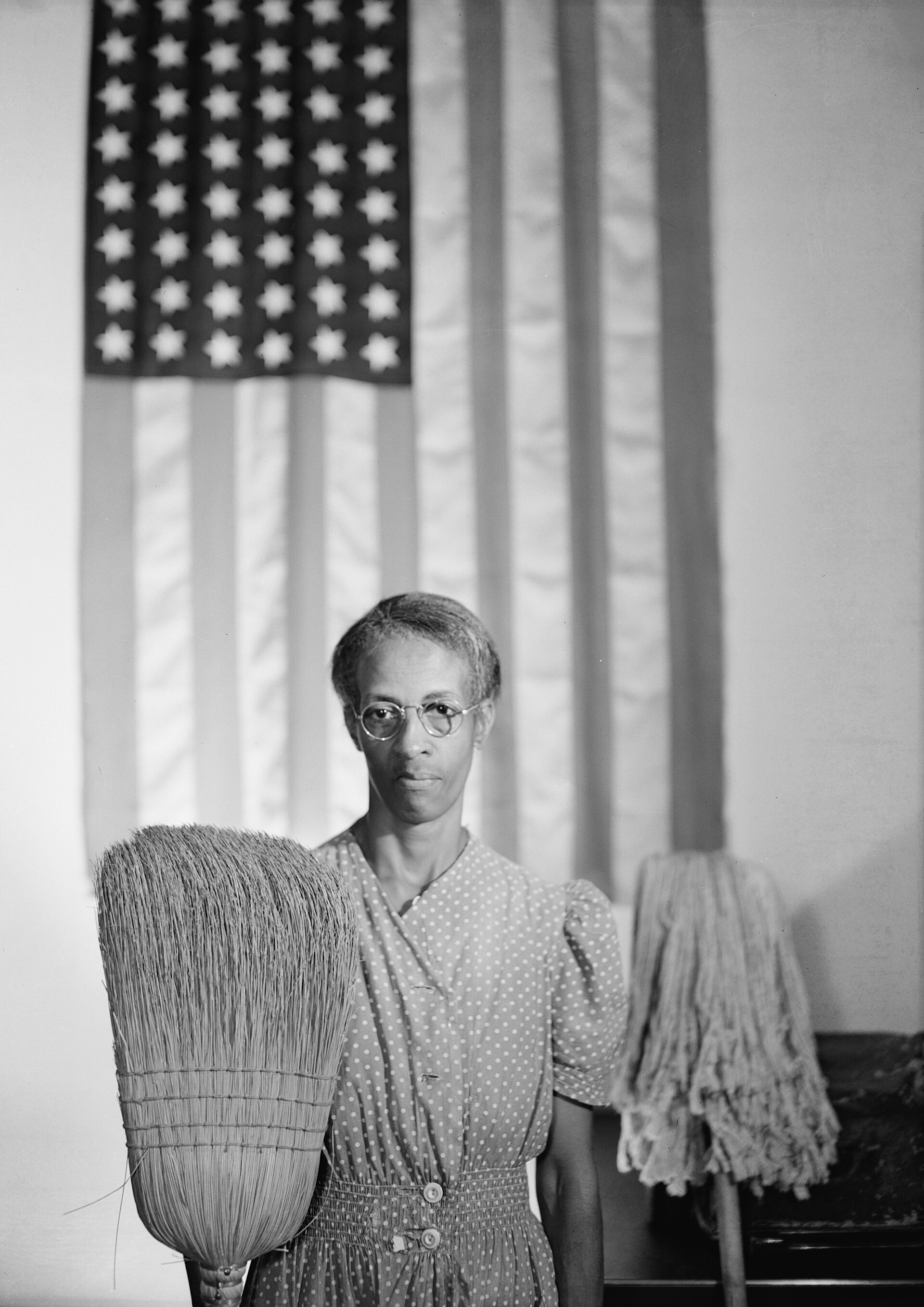 American Gothic, Washington, D.C. by Gordon Parks