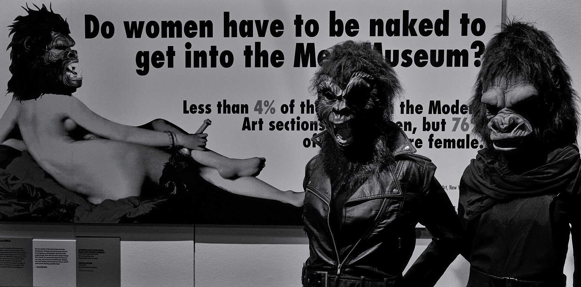 Do Women Have to Be Naked to Get into the Met. Museum? at the V&A
