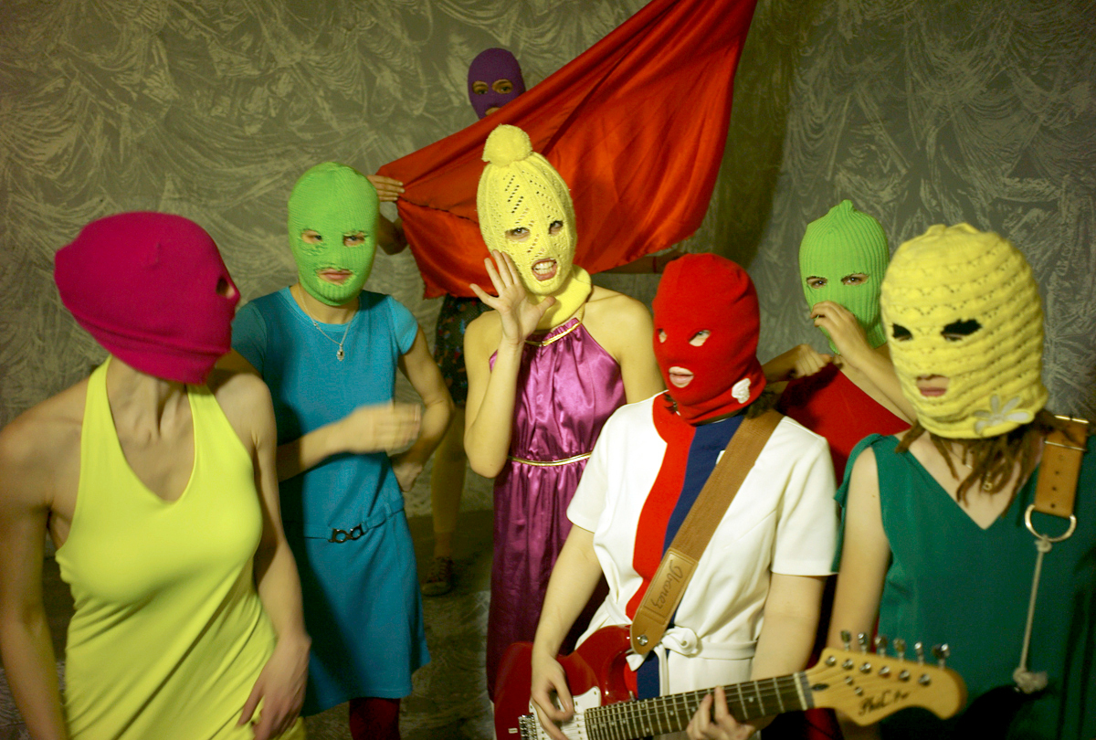 Pussy Riot photographed by Igor Mukhin, Moscow 2012